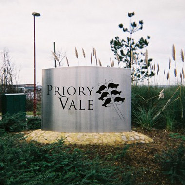 Three dimensional Entrance sign
