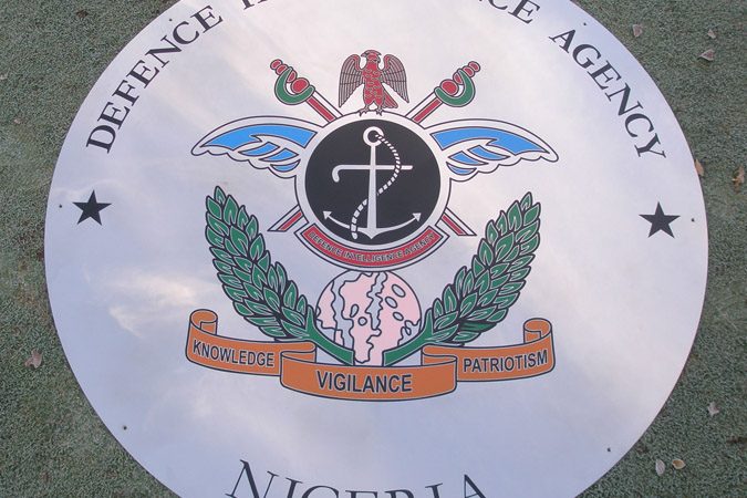 Five foot diamater stainless steel signs