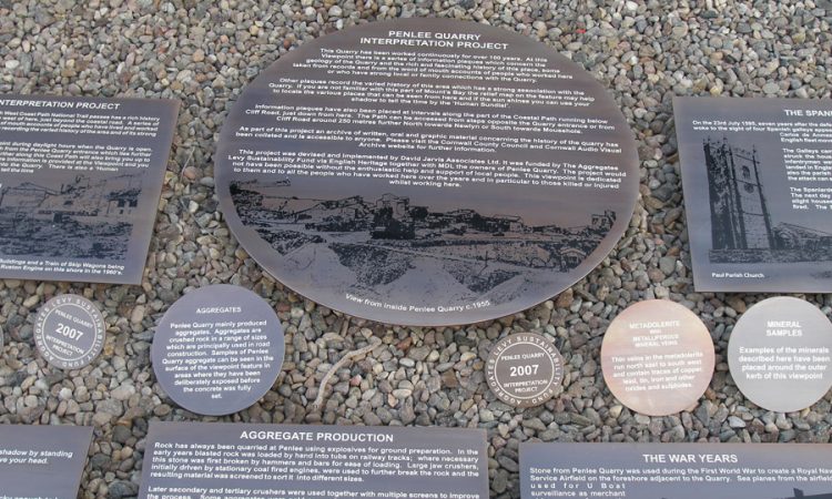 Bronze for Penlee Quarry