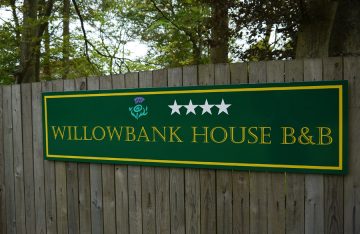 Foamex Sign with Vinyl