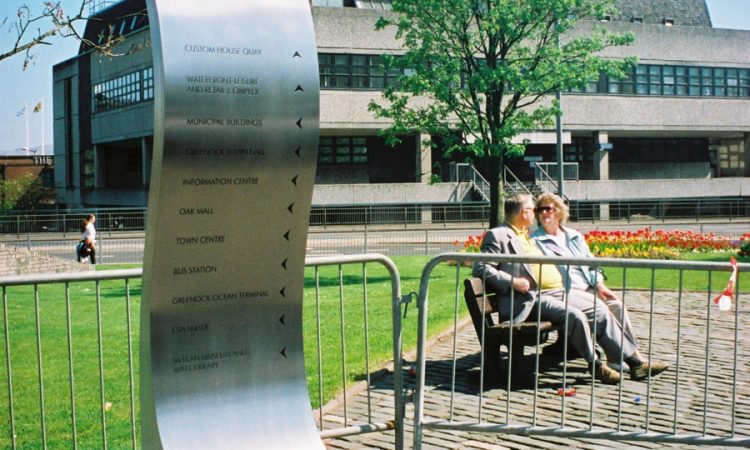 One of six in Greenock town centre