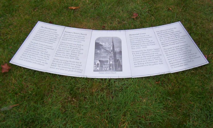 Semi circle of stainless plates