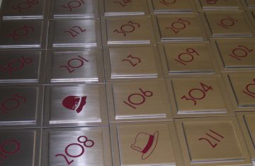 Stainless Steel Squares on Squares