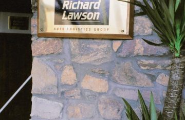 Part reverse engraved brass