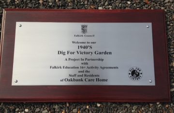 Stainless Steel on Dark Mahogany Backing