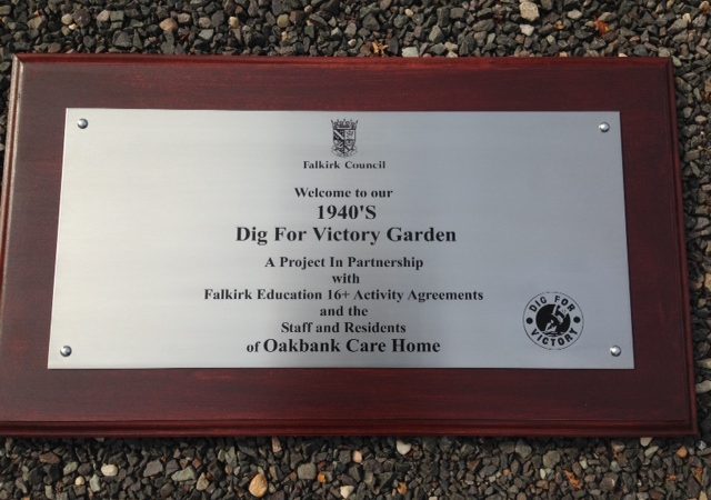 Stainless Steel on Dark Mahogany Backing