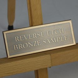 bronze-house sign-sample